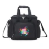 BOLSA TÉRMICA PRETA EM POLYESTER 600D, 300D E PEVA – 15L