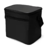 BOLSA TÉRMICA PRETA EM POLYESTER 600D/PEVA – 27X20X25CM