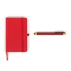 CADERNETA P/ ANOTAÇÕES COM CANETA – VERMELHO