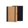CADERNETA S/ PAUTA – 12,2X17CM – BEGE/PRETO