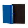 CADERNETA S/ PAUTA AZUL – 14X21 CM