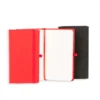 CADERNETA S/ PAUTA VERMELHO – 12,2X17 CM