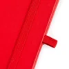 CADERNETA S/ PAUTA VERMELHO – 14X21 CM