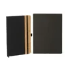 CADERNO C/ PAUTA – PRETO – 14X21CM