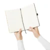 CADERNO C/ PAUTA – PRETO – 14X21CM