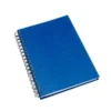 CADERNO PAUTADO COM WIRE-O – AZUL – 23,5X18CM – 100 FLS