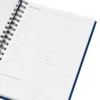 CADERNO PAUTADO COM WIRE-O – AZUL – 23,5X18CM – 100 FLS