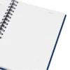 CADERNO PAUTADO COM WIRE-O – AZUL – 23,5X18CM – 100 FLS
