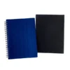 CADERNO PAUTADO COM WIRE-O – AZUL – 23,5X18CM – 100 FLS