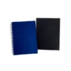 CADERNO PAUTADO COM WIRE-O – AZUL – 23,5X18CM – 100 FLS