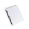 CADERNO PAUTADO COM WIRE-O – BRANCO – 23,5X18CM – 100 FLS