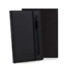 CADERNO FSC C/ PAUTA E ZÍPER – CAPA EM RPET PRETO – 14X21CM
