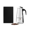 CAFETEIRA ITALIANA EM AÇO INOX – 350 ML