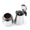 CAFETEIRA ITALIANA EM AÇO INOX – 350 ML