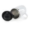 CANECA EM AÇO INOX / POLIESTIRENO – 400 ML