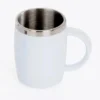 CANECA EM AÇO INOX / POLIESTIRENO – 400 ML