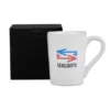 CANECA EM CERÂMICA BRANCA – 230 ML