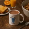 CANECA EM CERÂMICA BRANCA 270 ML COM CAIXA