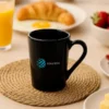 CANECA EM CERÂMICA PRETA – 230ML – COM CAIXA