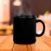 CANECA EM CERÂMICA PRETA – 270ML
