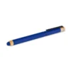 CANETA ROLLER EM ALUMÍNIO RECICLADO /  BAMBU – AZUL