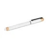 CANETA ROLLER EM ALUMÍNIO RECICLADO /  BAMBU – BRANCA