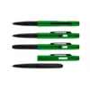 CANETA ESFEROGRÁFICA EM ABS COM TAMPA E PONTA TOUCH VERDE