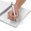 CANETA ESFEROGRÁFICA EM ALUMINIO RECICLADO – BRANCA