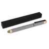 CANETA ROLLER EM ALUMÍNIO RECICLADO /  BAMBU – CINZA