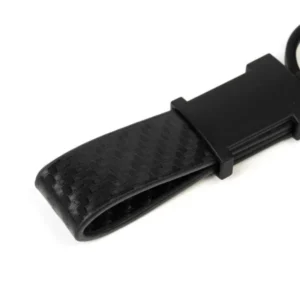 CHAVEIRO EM METAL/PU - PRETO