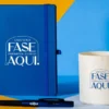 CONJ. CANECA, CADERNETA E CANETA – 3 PEÇAS