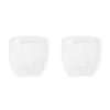 CONJ. DE COPOS COM PAREDE DUPLA – 100ML – 2 PÇS