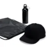 CONJ. MOCHILA SACOLA, GARRAFA E BONÉ – 3 PÇS