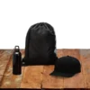 CONJ. MOCHILA SACOLA, GARRAFA E BONÉ – 3 PÇS