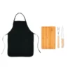 CONJ. PARA CHURRASCO COM AVENTAL – 4 PÇS