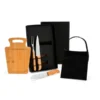CONJ. PARA CHURRASCO COM AVENTAL – 5 PÇS