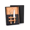 CONJ. PARA CHURRASCO EM BAMBU / MADEIRA / INOX – 3 PÇS