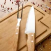 CONJ. PARA CHURRASCO EM BAMBU / INOX / MADEIRA – 3 PÇS.