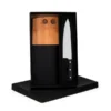 CONJ. PARA CHURRASCO PREMIUM EM BAMBU / MADEIRA / INOX – 2 PÇS