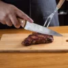 CONJ. PARA COZINHA EM BAMBU / MADEIRA / INOX – 3 PÇS