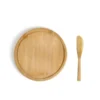 CONJ. PARA PETISCO EM BAMBU – 2 PÇS