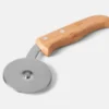 CONJ. PARA PIZZA EM BAMBU/MADEIRA/INOX 35 CM – 11 PÇS