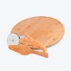 CONJ. PARA PIZZA EM BAMBU 35 CM – 3 PÇS