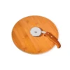 CONJ. PARA PIZZA EM BAMBU NAPOLI 30 CM – 2 PÇS
