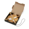 CONJ. PARA QUEIJO EM BAMBU / MADEIRA / INOX – 5 PÇS