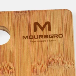 CONJ. PARA QUEIJO EM BAMBU / MADEIRA / INOX OREGON - 6 PÇS
