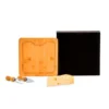 CONJ. PARA QUEIJO EM BAMBU / MADEIRA / INOX – 3 PÇS