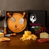 CONJ. PARA QUEIJO EM BAMBU / MADEIRA / INOX – 5 PÇS