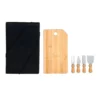 CONJ. TÁBUA E UTENSÍLIOS P/ QUEIJO – 5 PEÇAS