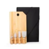 CONJ. TÁBUA E UTENSÍLIOS P/ QUEIJO – 5 PEÇAS
